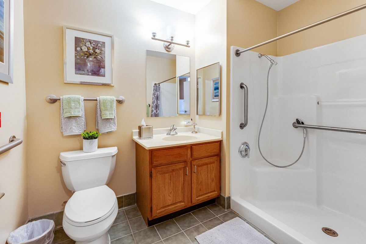 Model Bathroom, Sunrise Villa Olympia Fields