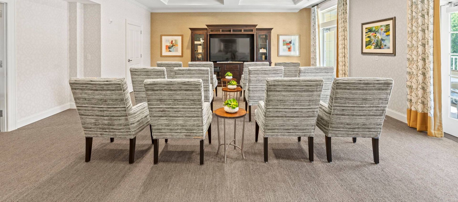 Virtual Tour & Photo Gallery Sunrise at Silas Burke House, VA