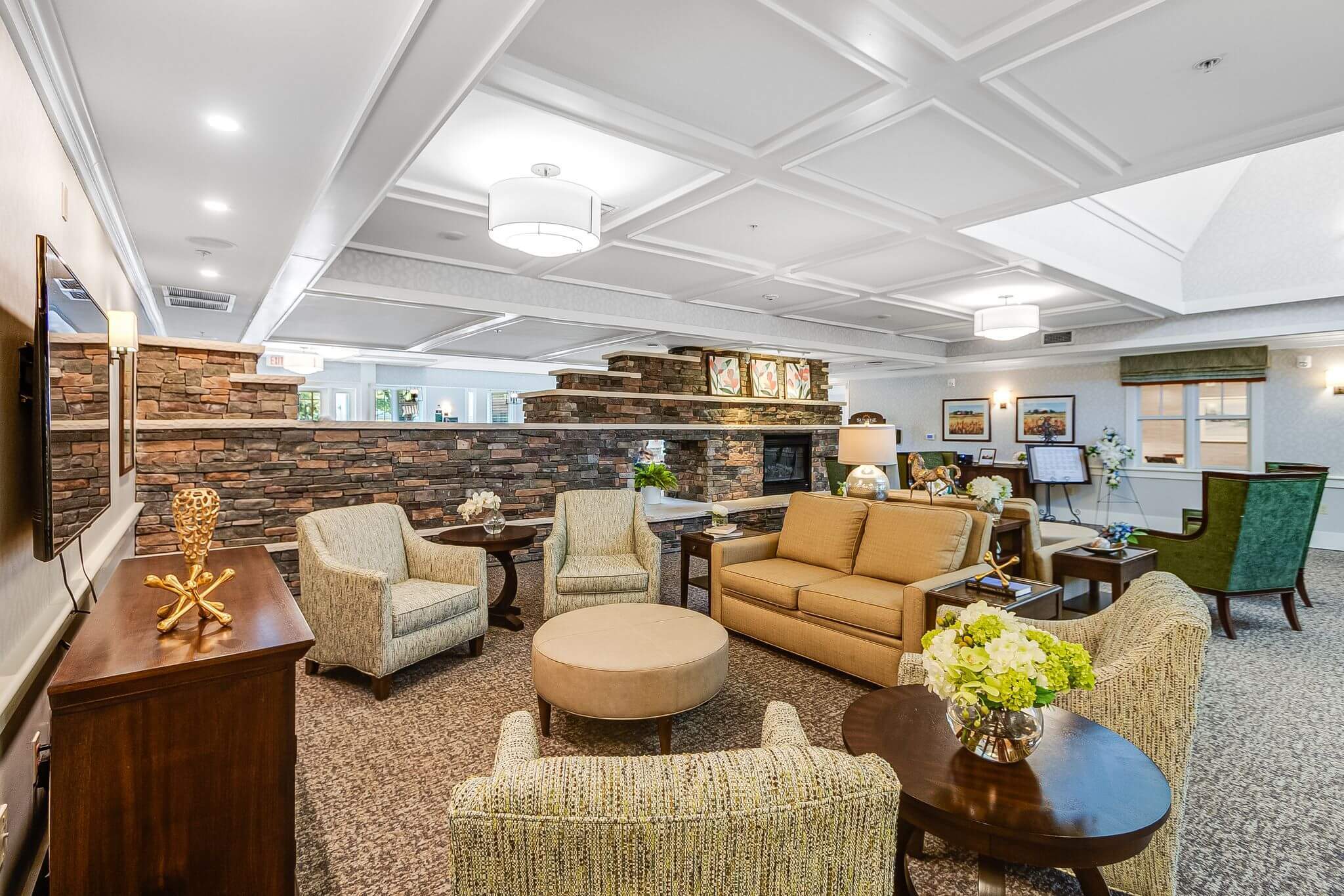 Living Room | Sunrise of Cinco Ranch