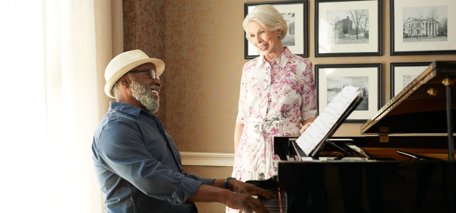 Residents Playing Piano