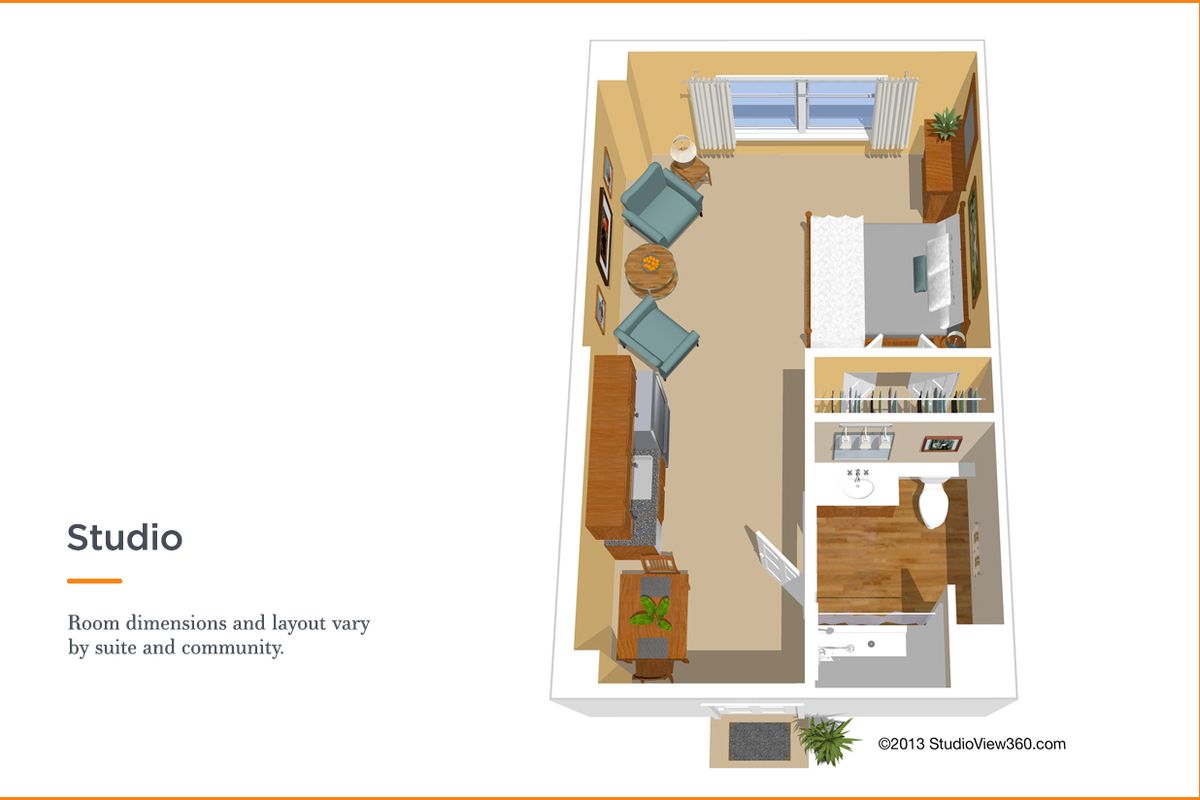 Studio Floor Plan