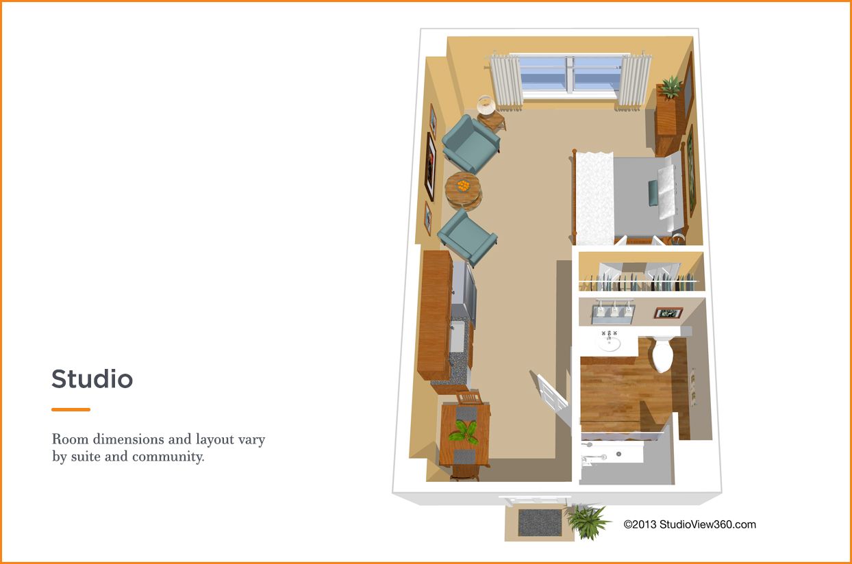 Studio Floor Plan