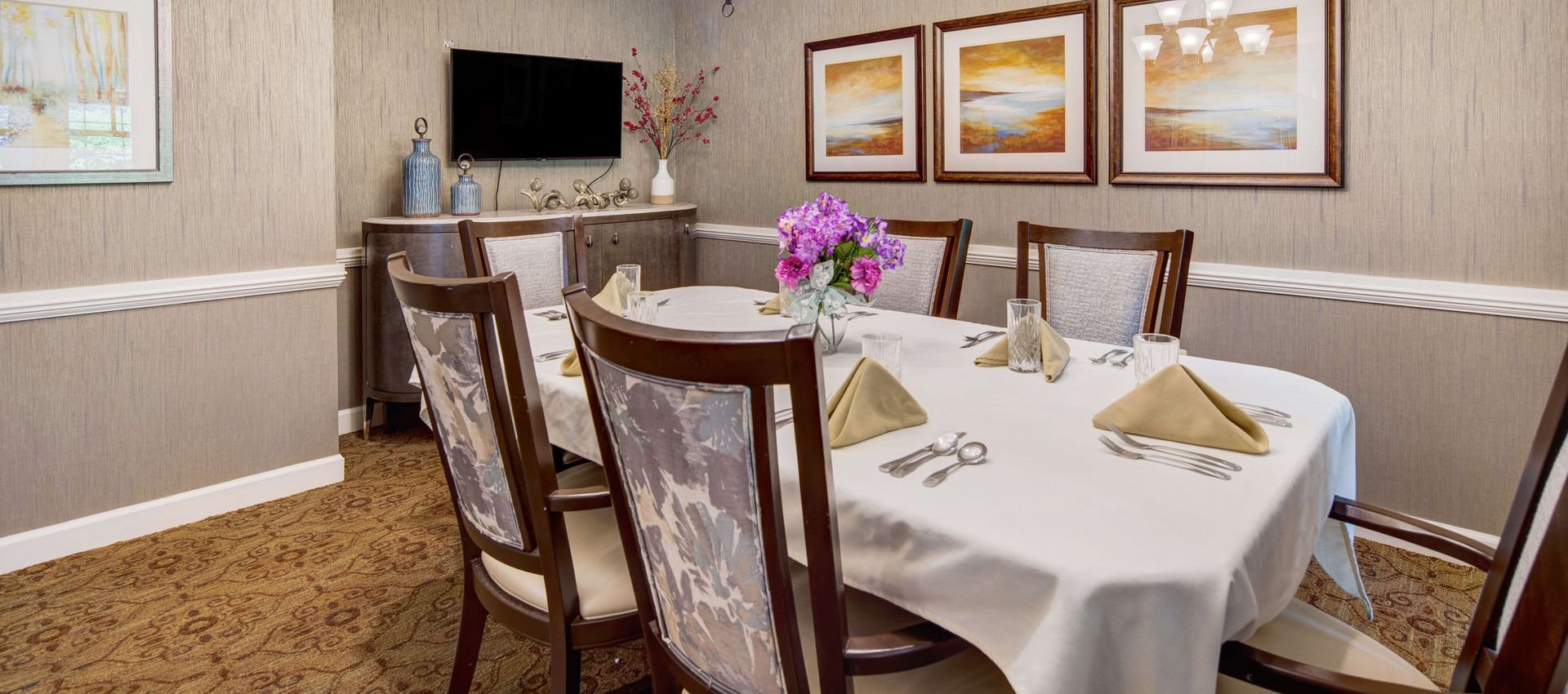 Sunrise of Troy Private Dining Room