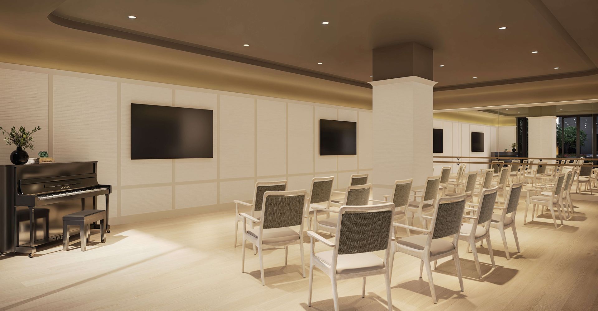 Multipurpose Room Rendering