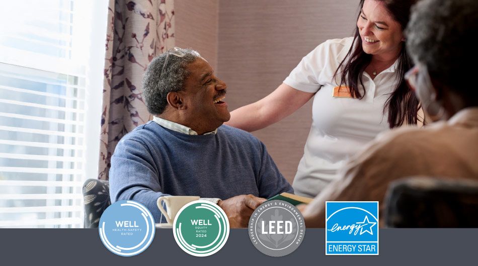 Sunrise Has Achieved Wellness, Equity, and Sustainability Recognitions