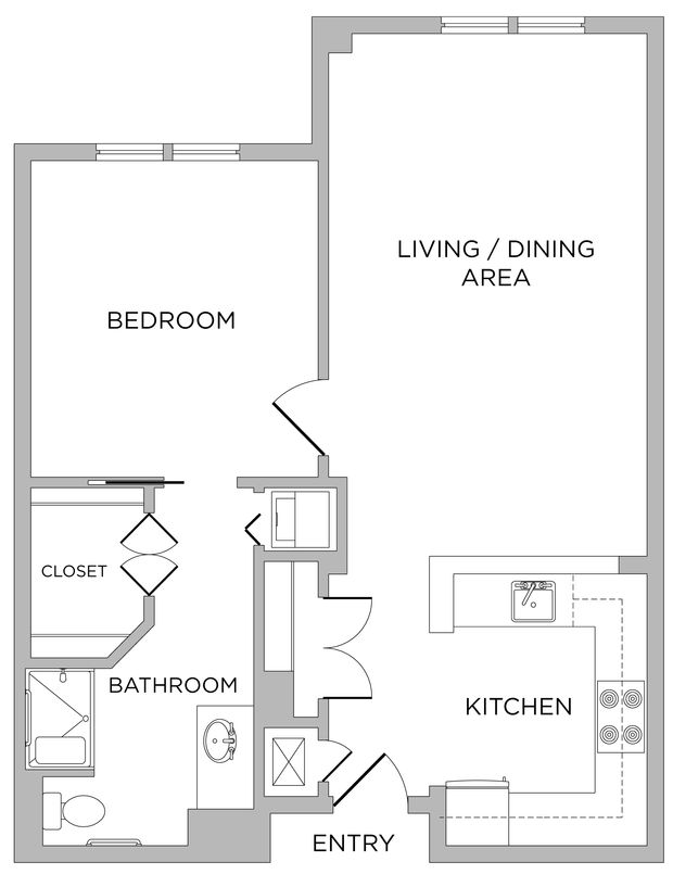 Cresskill One Bedroom