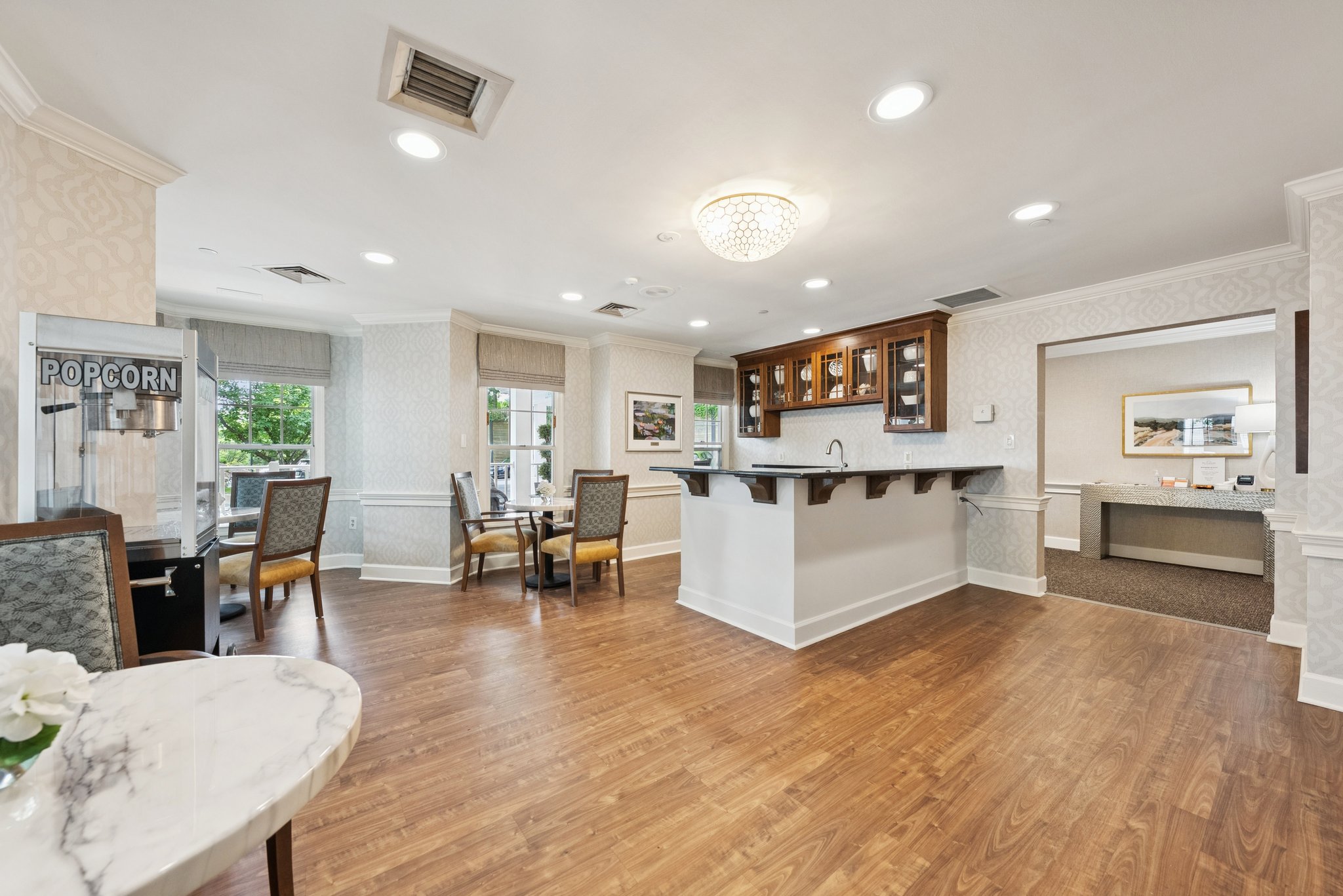 Sunrise at Bluemont Park | James Bistro