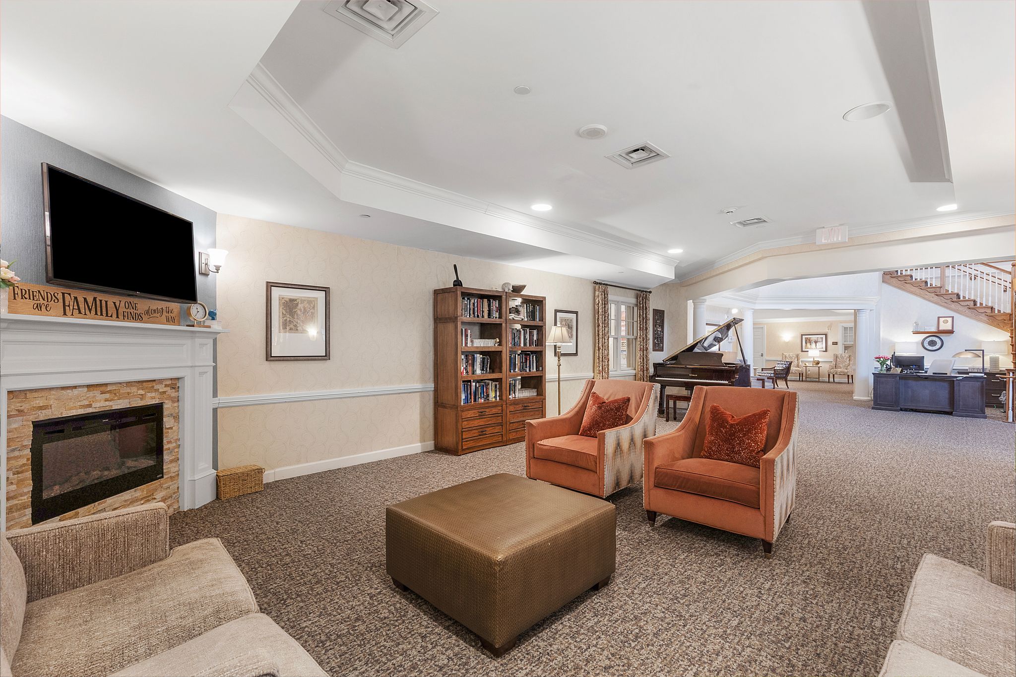 Living Room | Sunrise of Crestwood