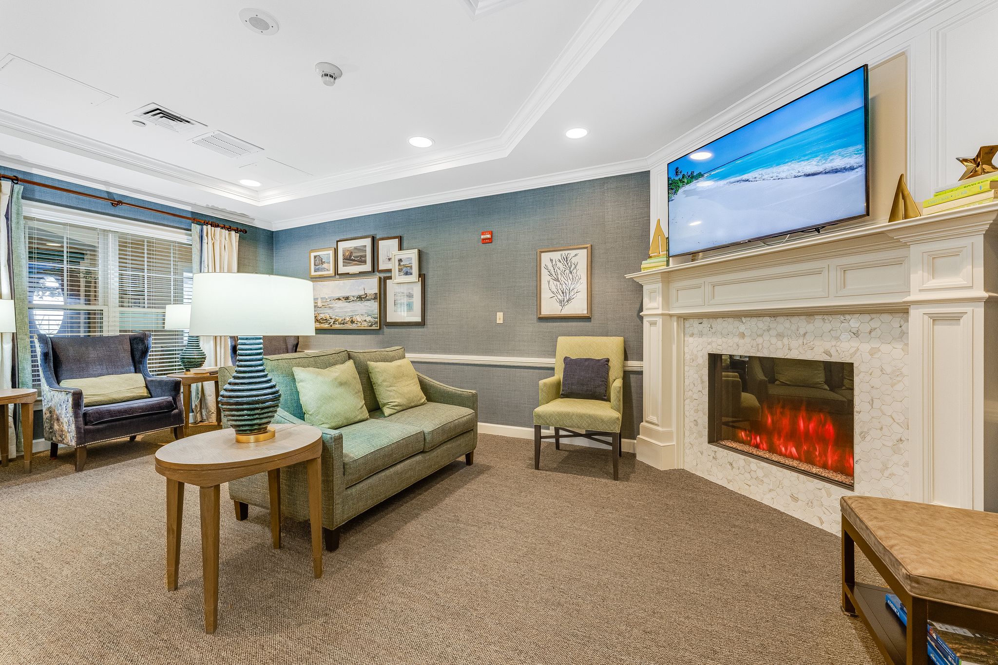 Sunrise of Cohasset | Living Room