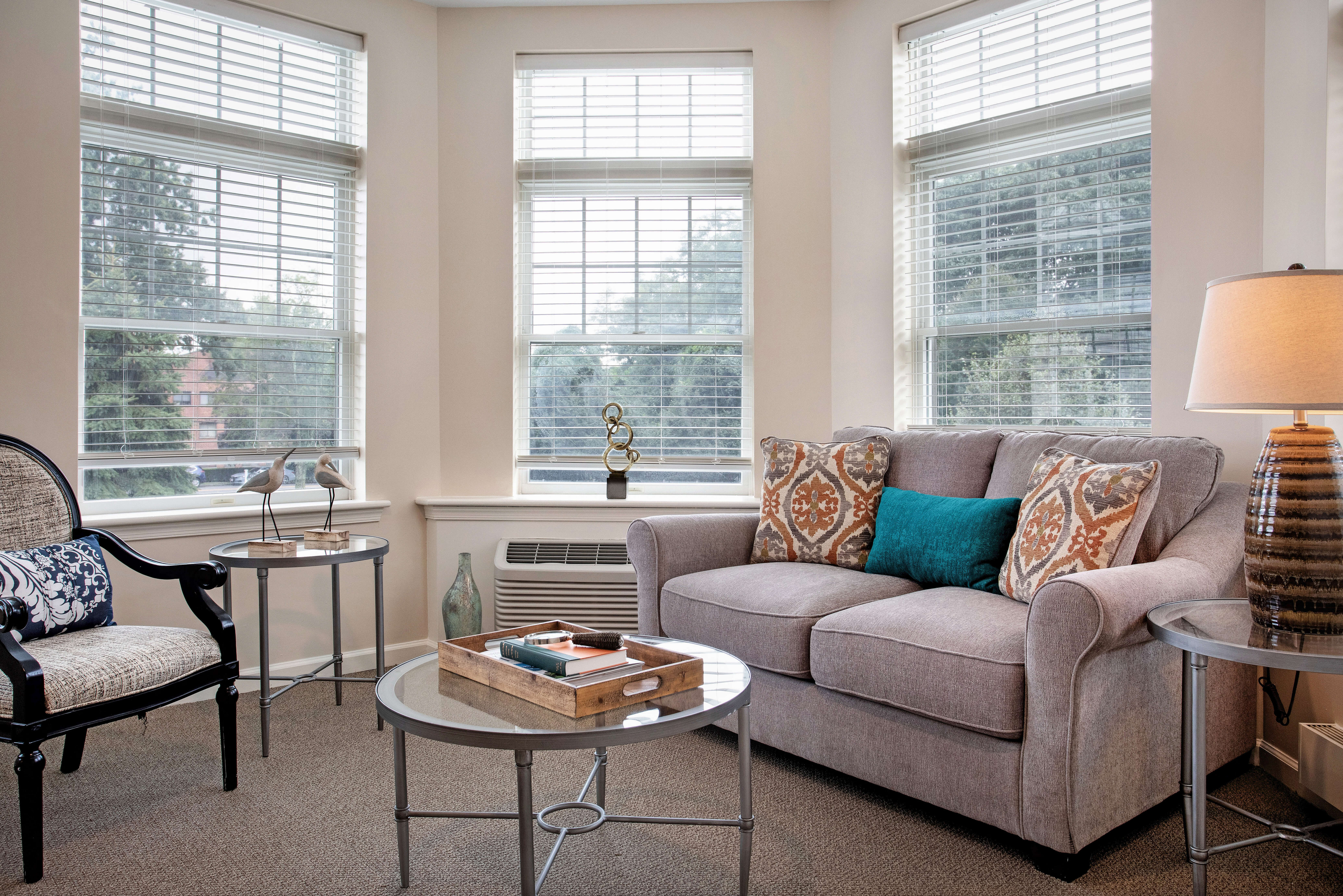 Model Living Room | Sunrise of Crestwood