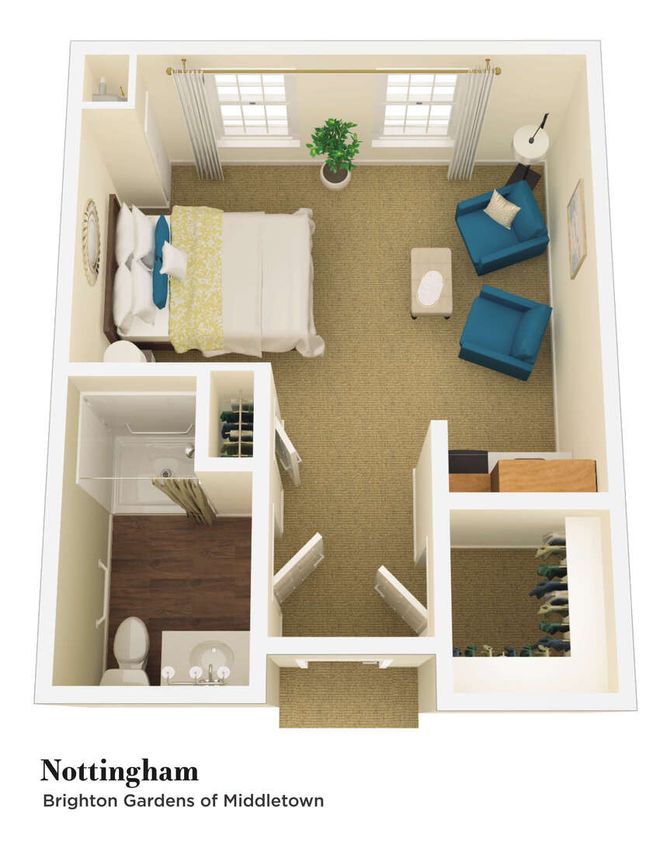 studio floor plan