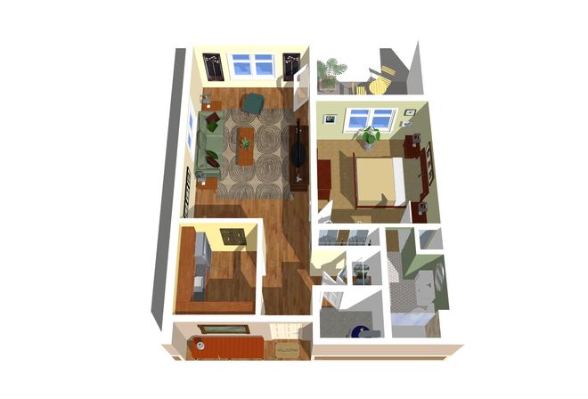 1 bedroom