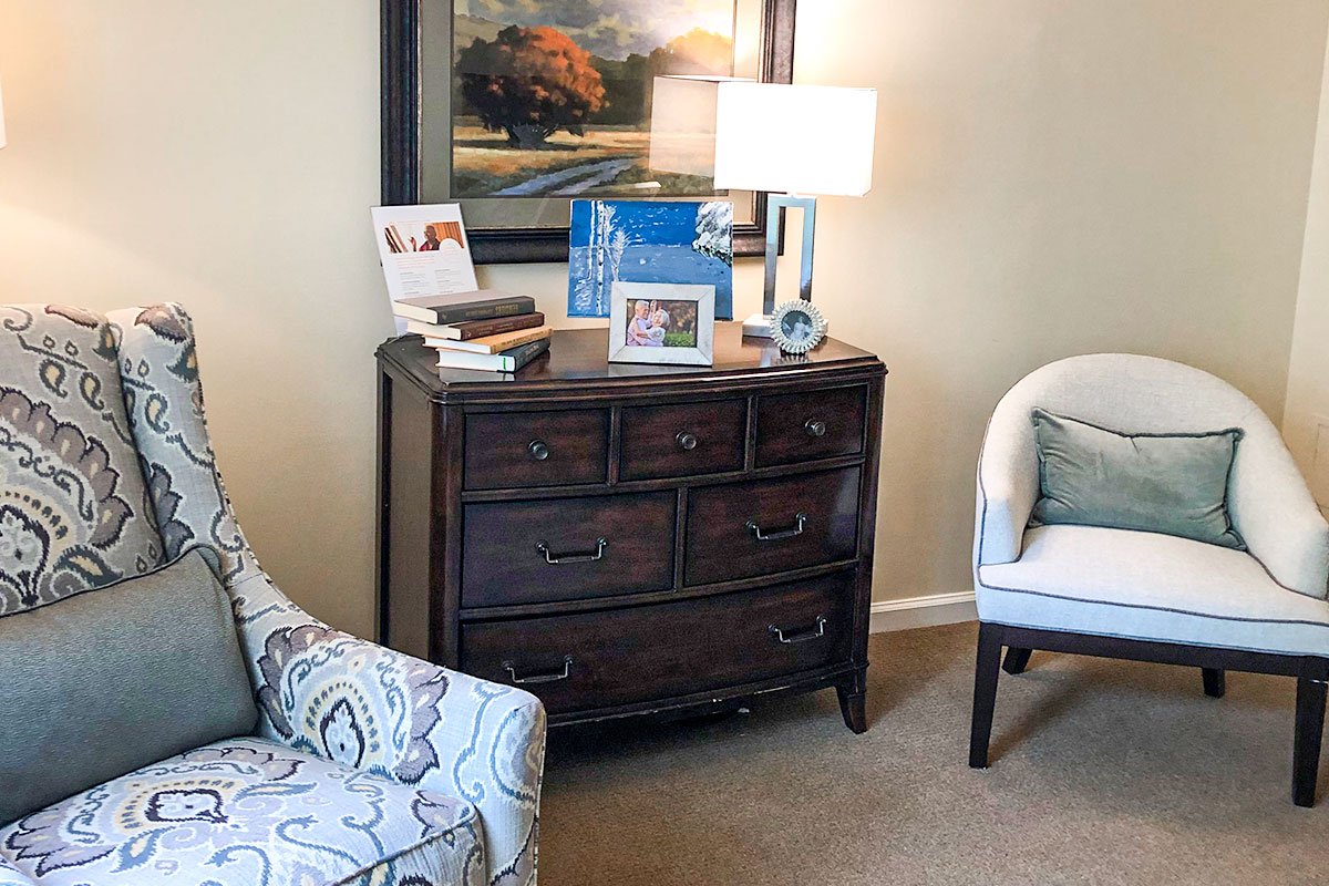 Model Living Room | Sunrise of Haverford