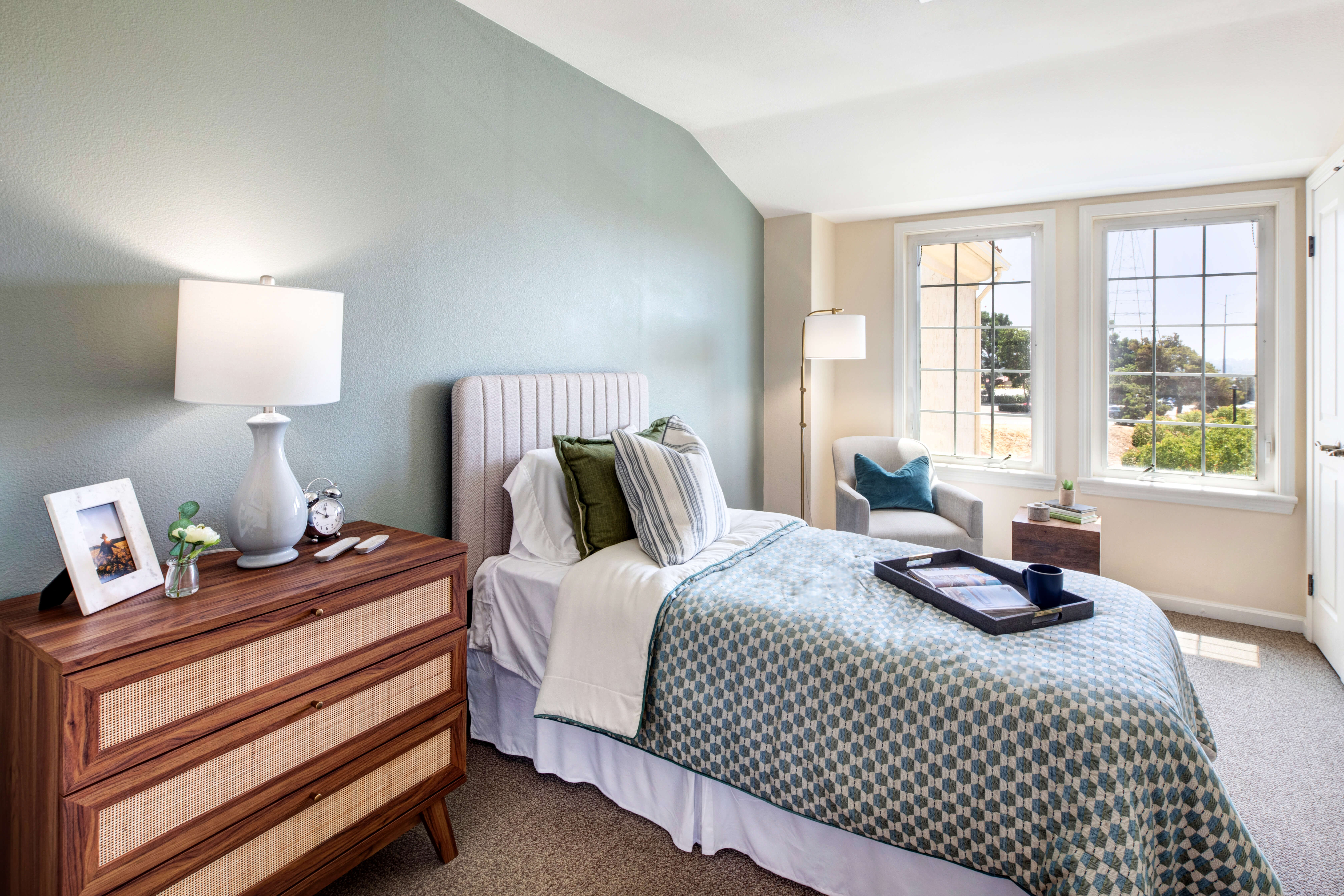 Model Suite Bedroom | Sunrise at La Costa