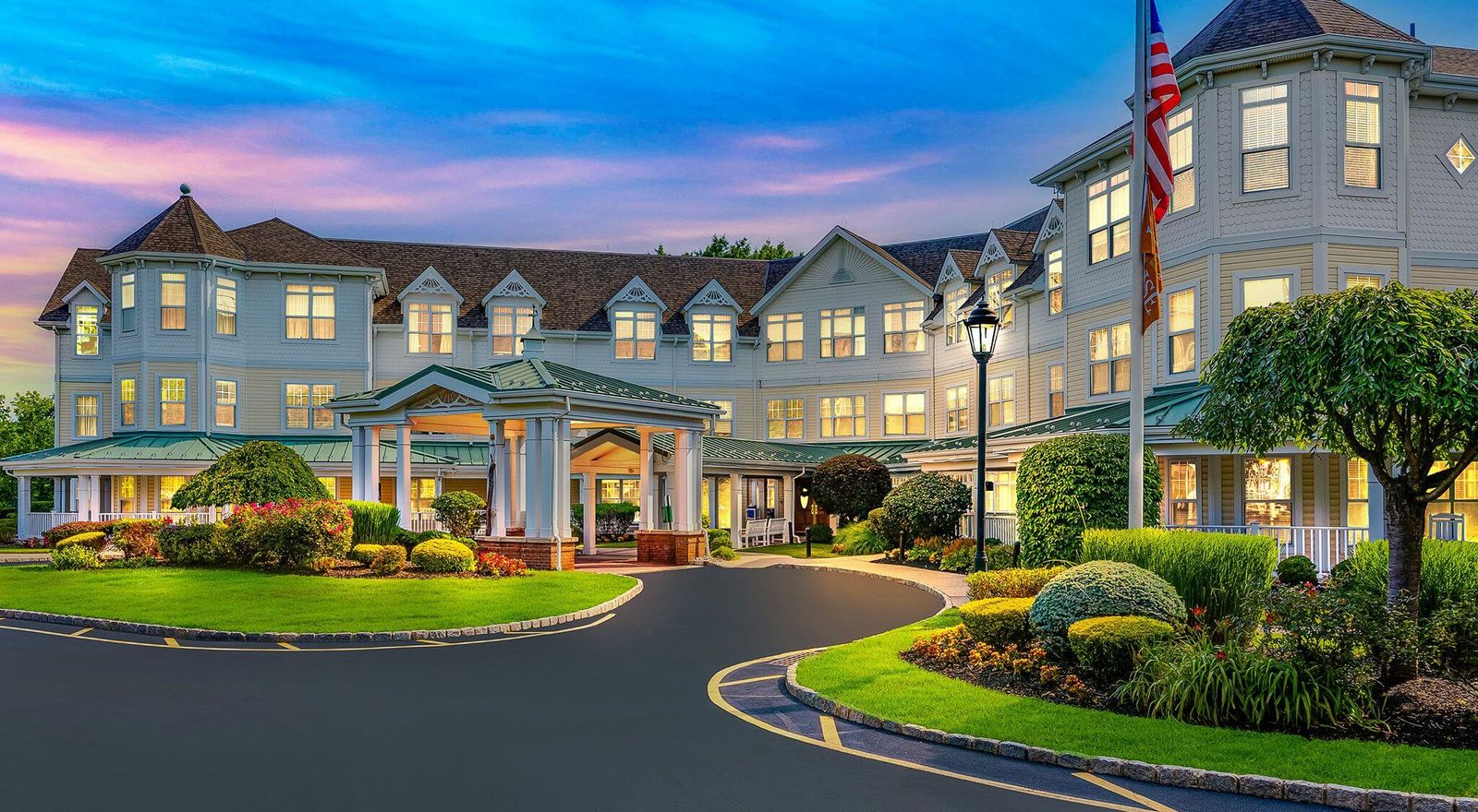 Entry at Sunrise of Basking Ridge