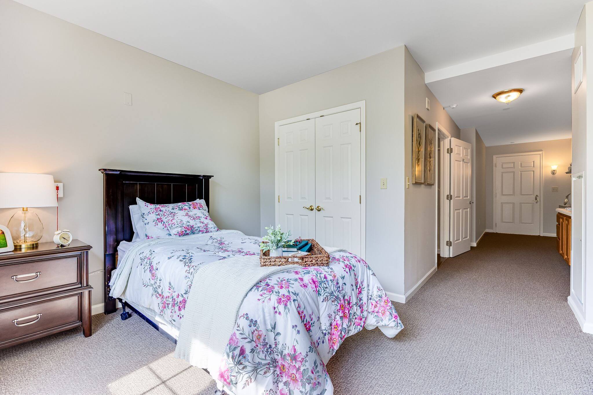 Sunrise of Basking Ridge | Model Suite Bedroom
