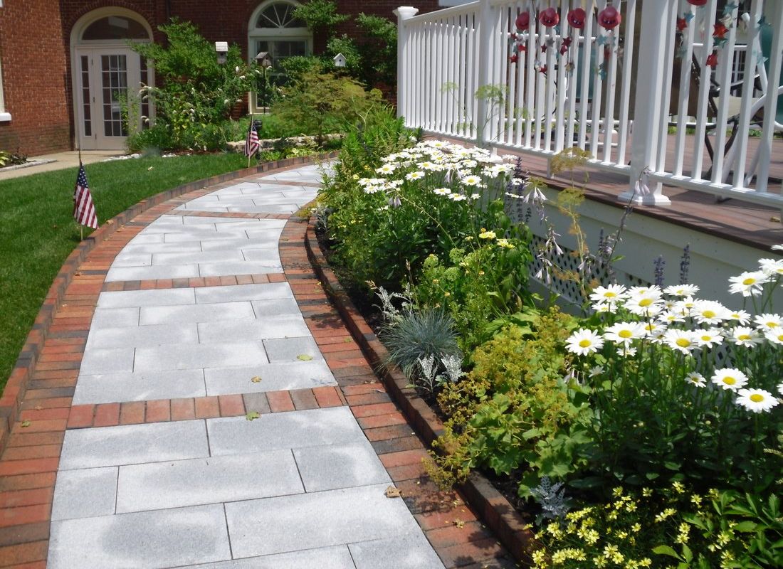 John Bertram House Outdoor Walkway