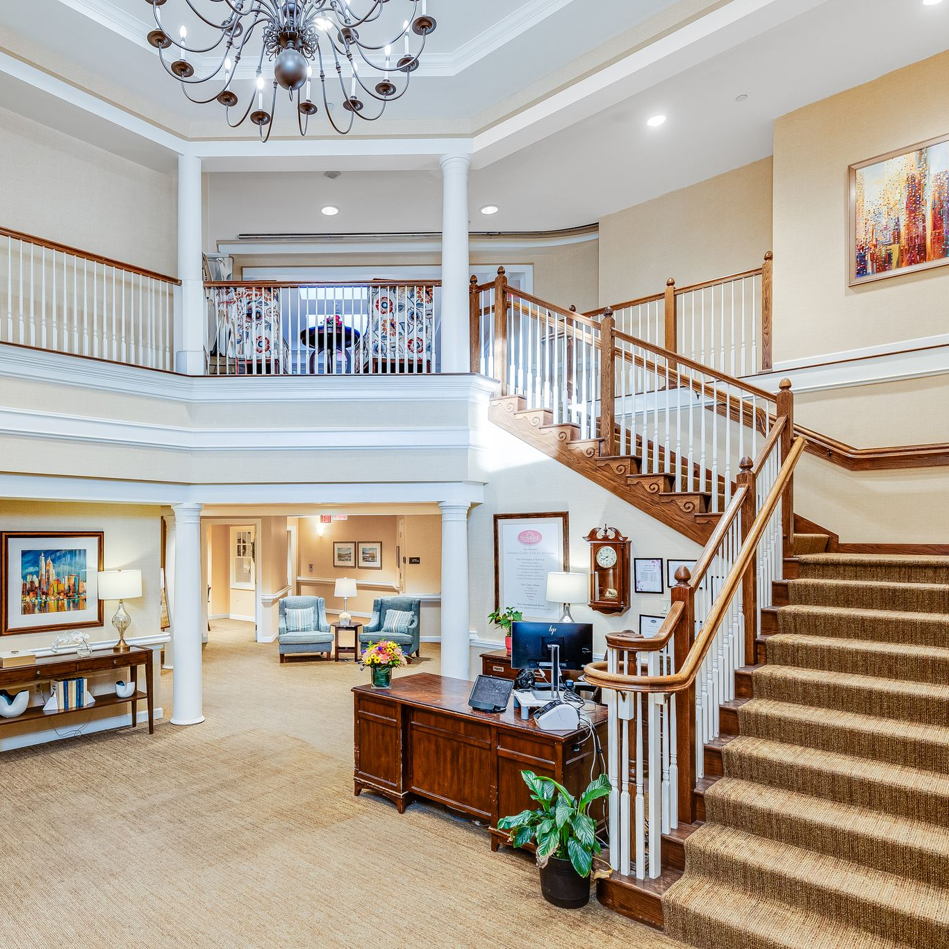 Sunrise of North Lynbrook | Lobby