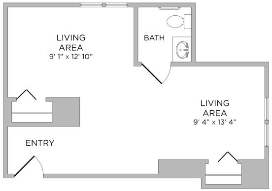 REM Double Floor plan