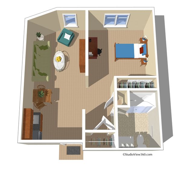 1 bedroom