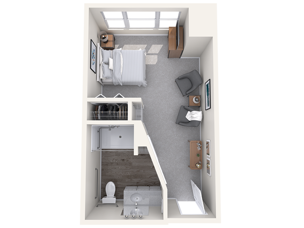 Sunrise of Forest River Studio