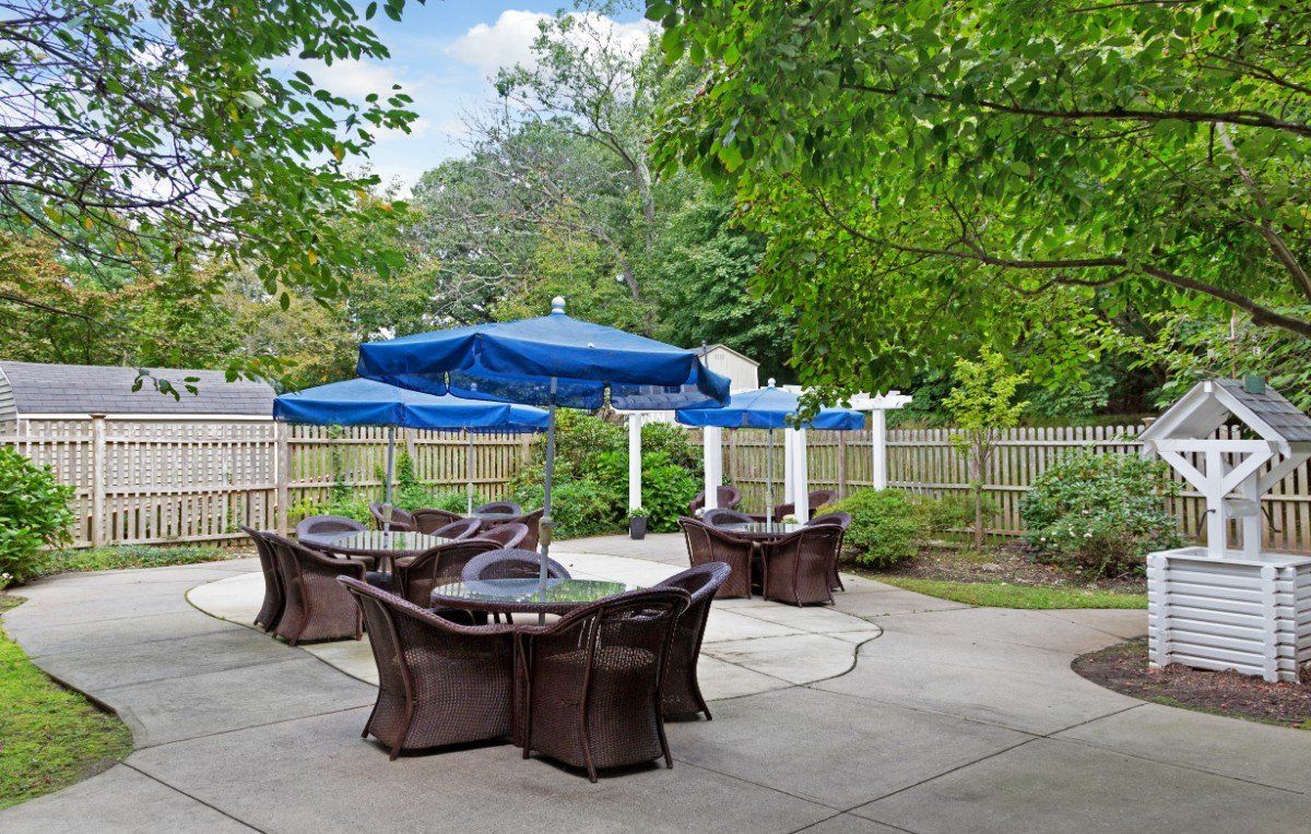 Courtyard at Sunrise of Stamford