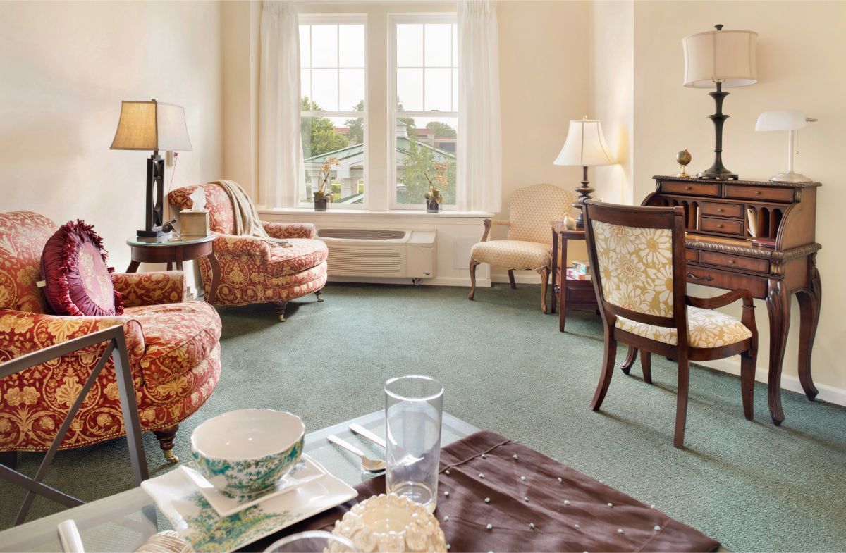 Model Living Room, Sunrise of Bloomfield
