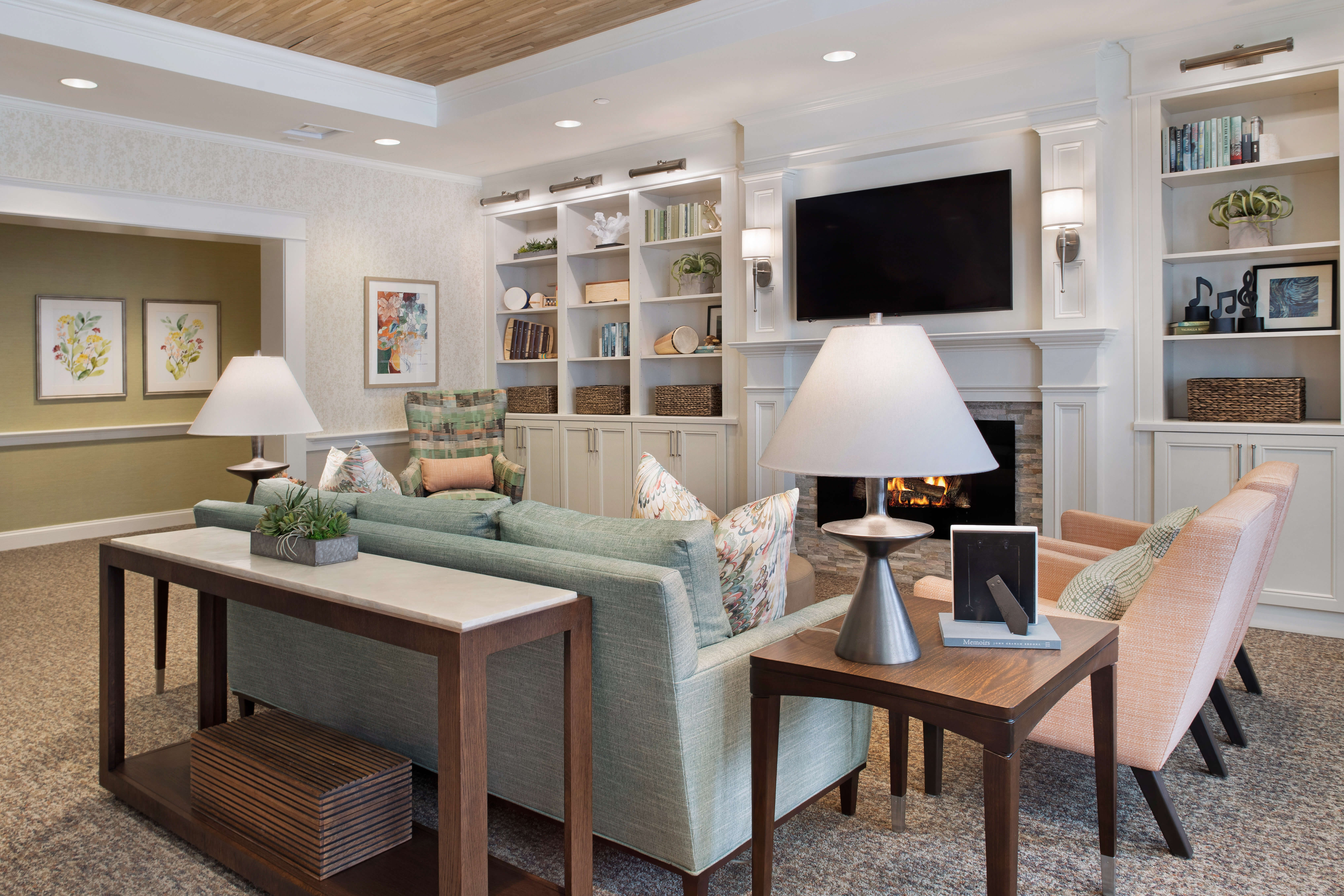 Television Room I Sunrise of Fairfax