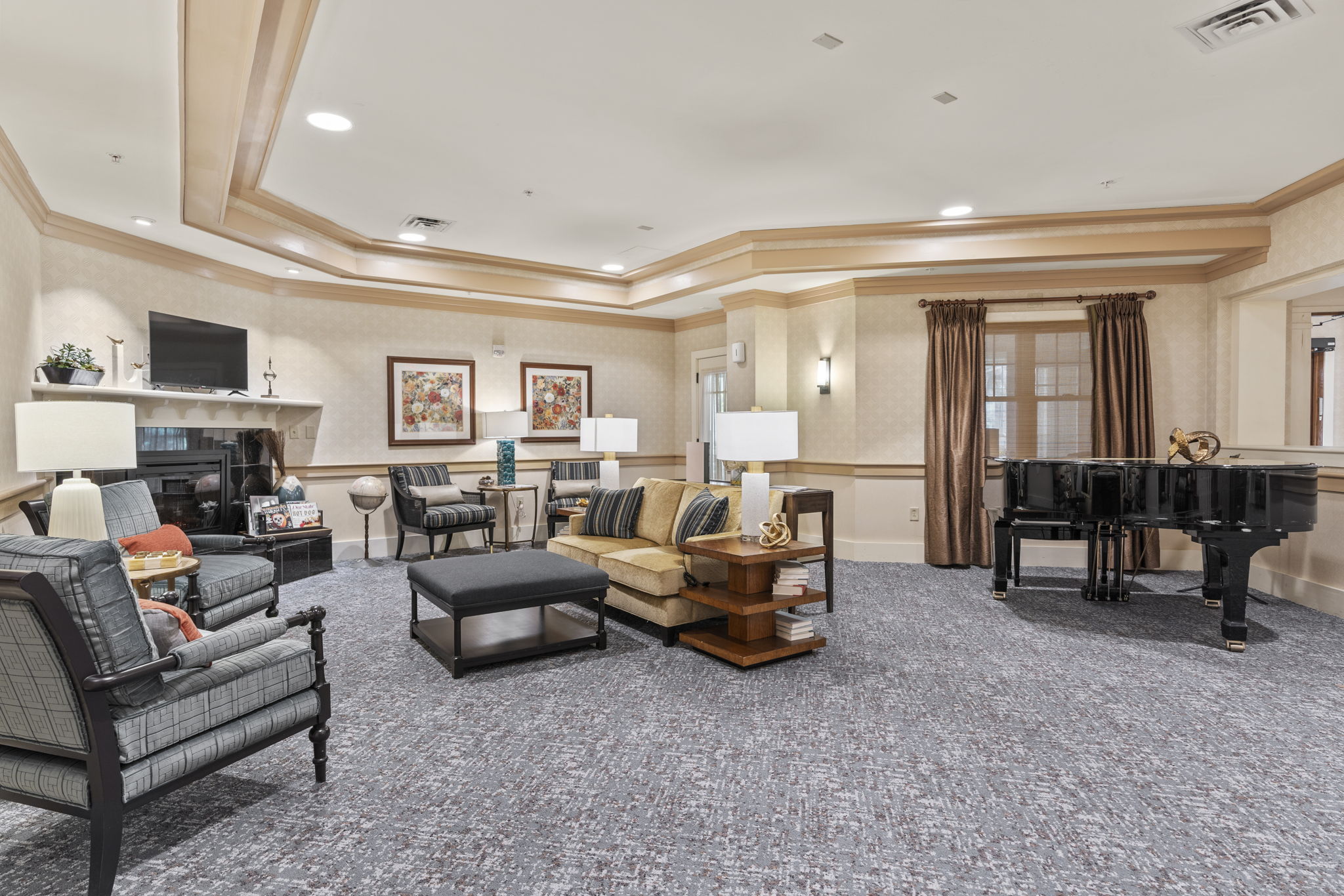 Sunrise of Cary | Living Room