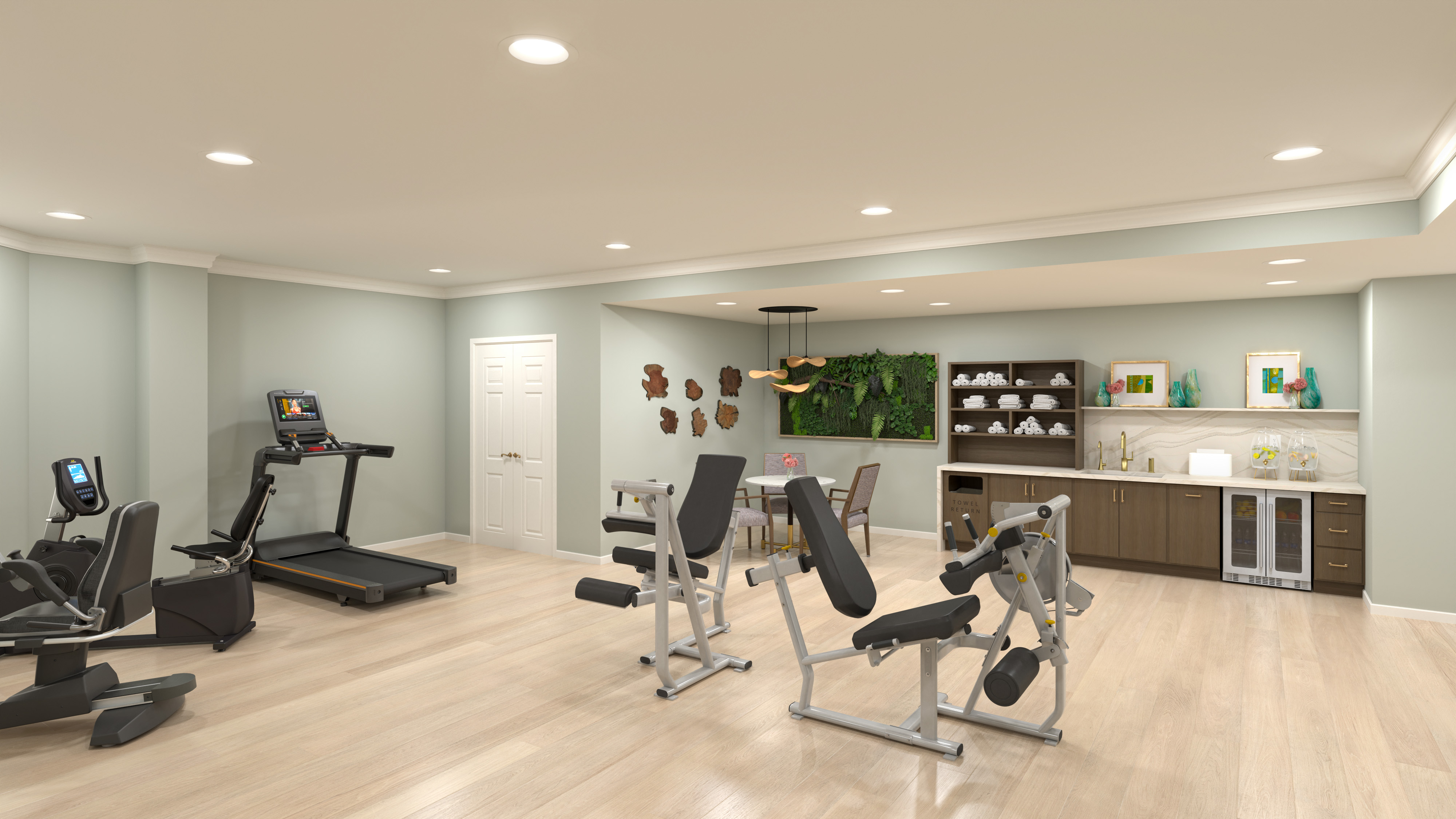 Fitness Center | Sunrise at Fair Oaks