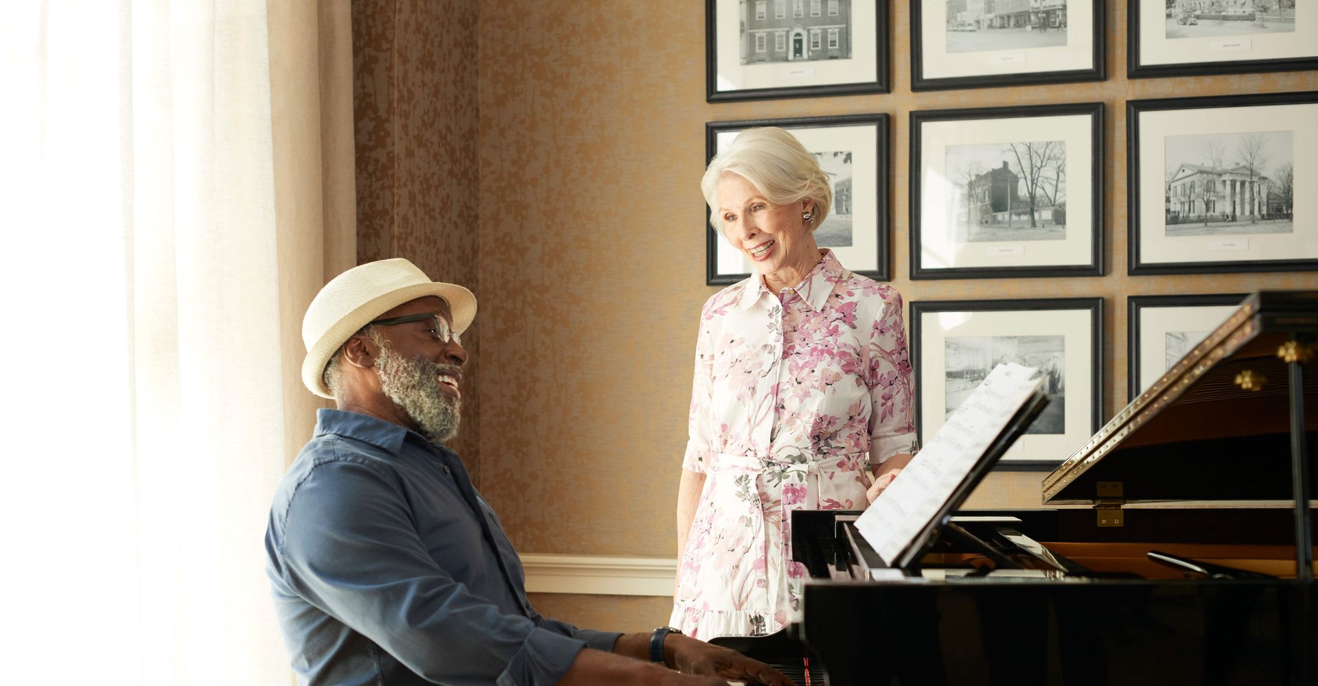 Residents Playing Piano