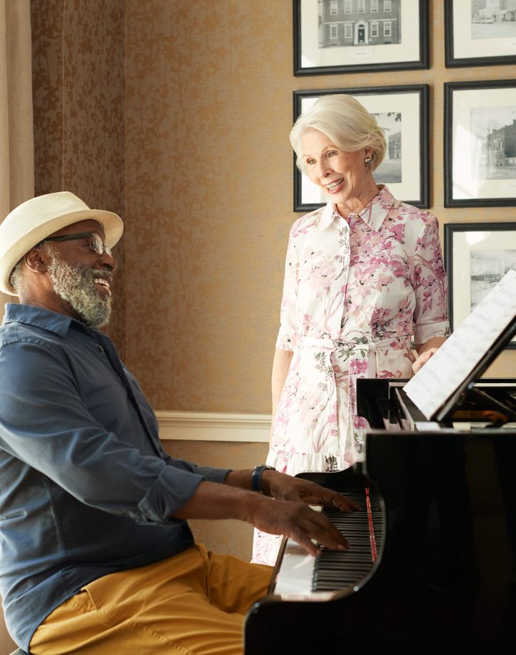 Residents Playing Piano