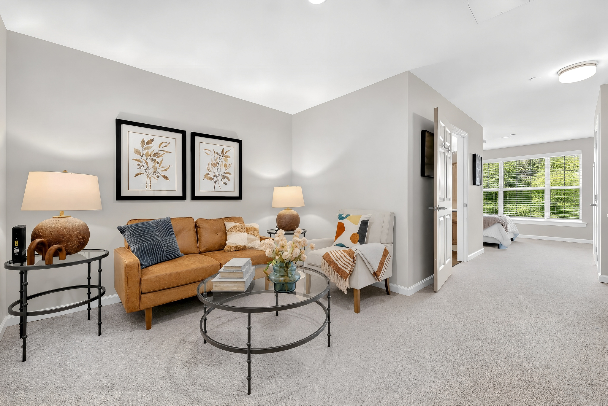 Sunrise of Woodcliff Lake | Model Suite Living Room