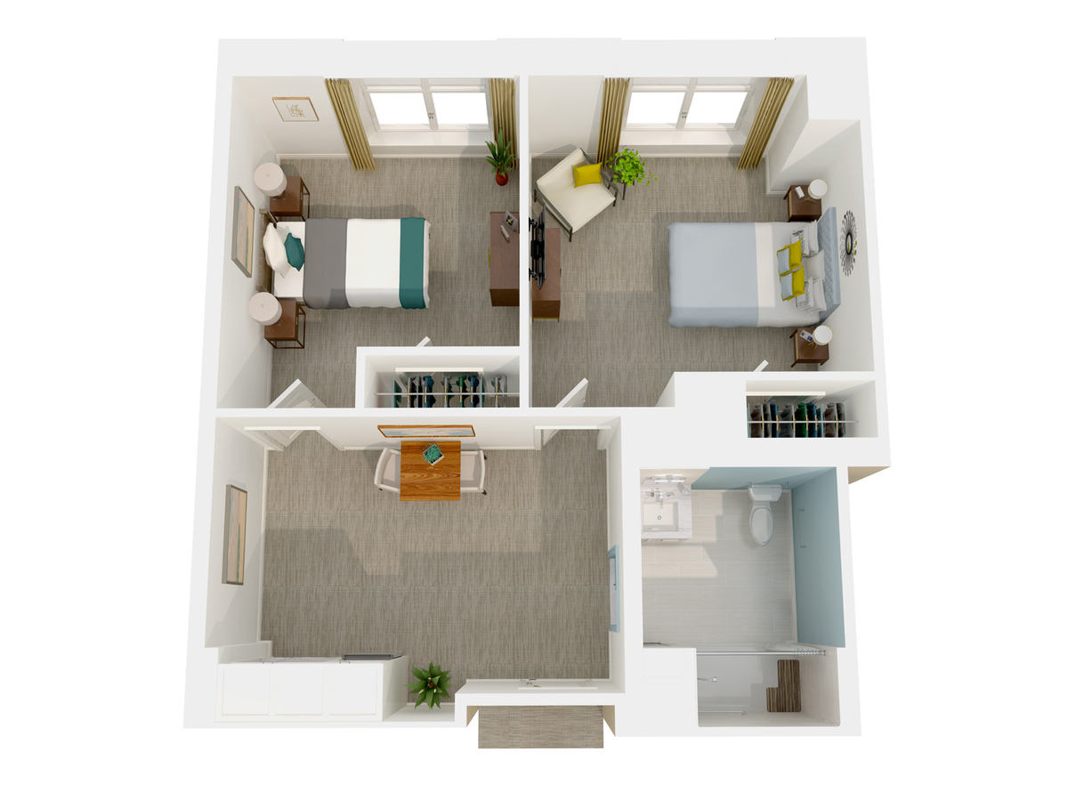 Two Bedroom, Memory Care