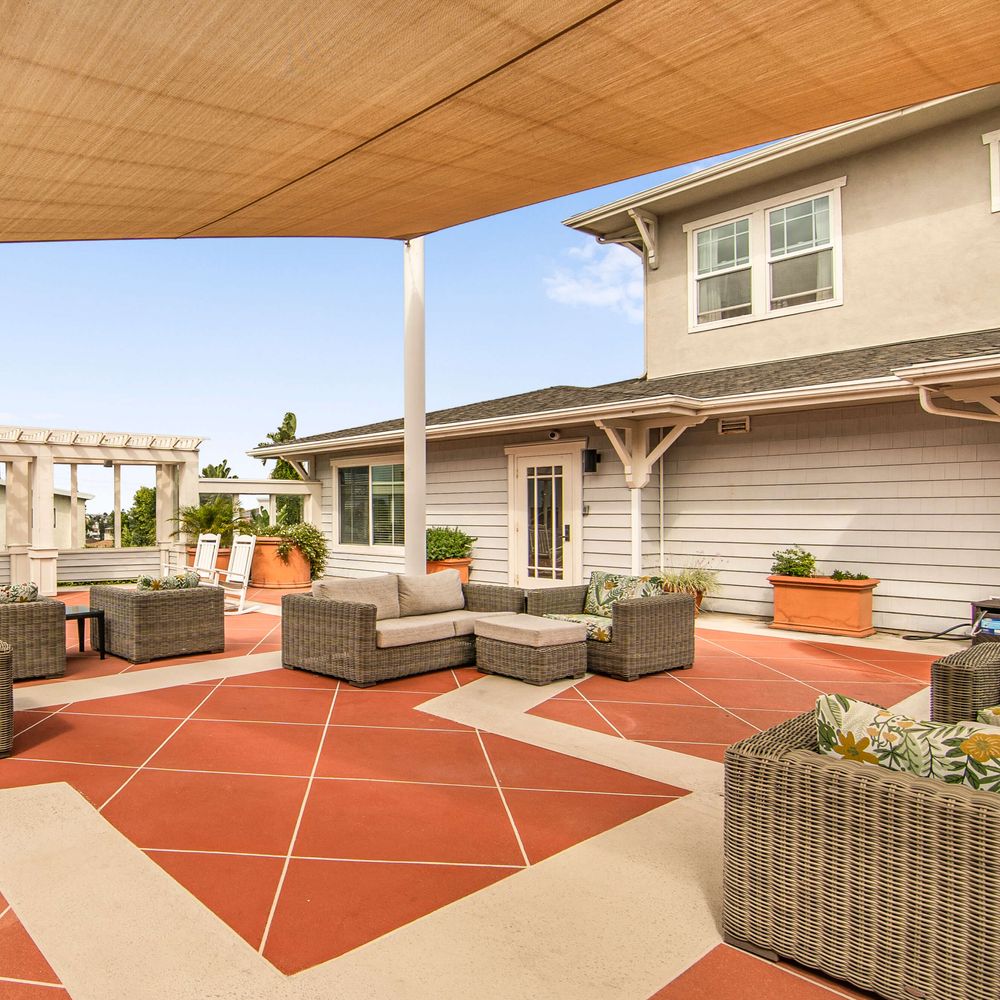 Patio | Sunrise of Hermosa Beach