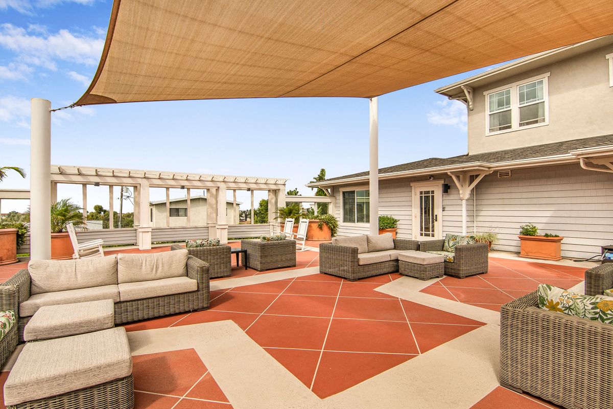 Patio | Sunrise of Hermosa Beach