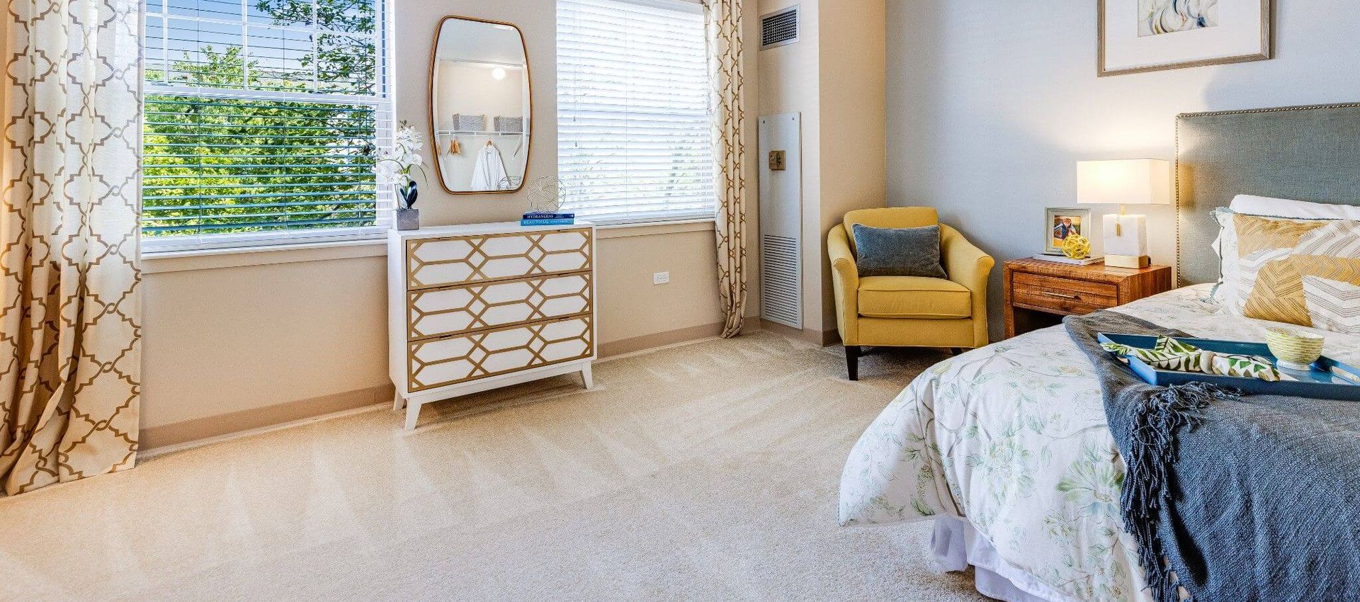 Bedroom, Sunrise Villa Olympia Fields Town Home