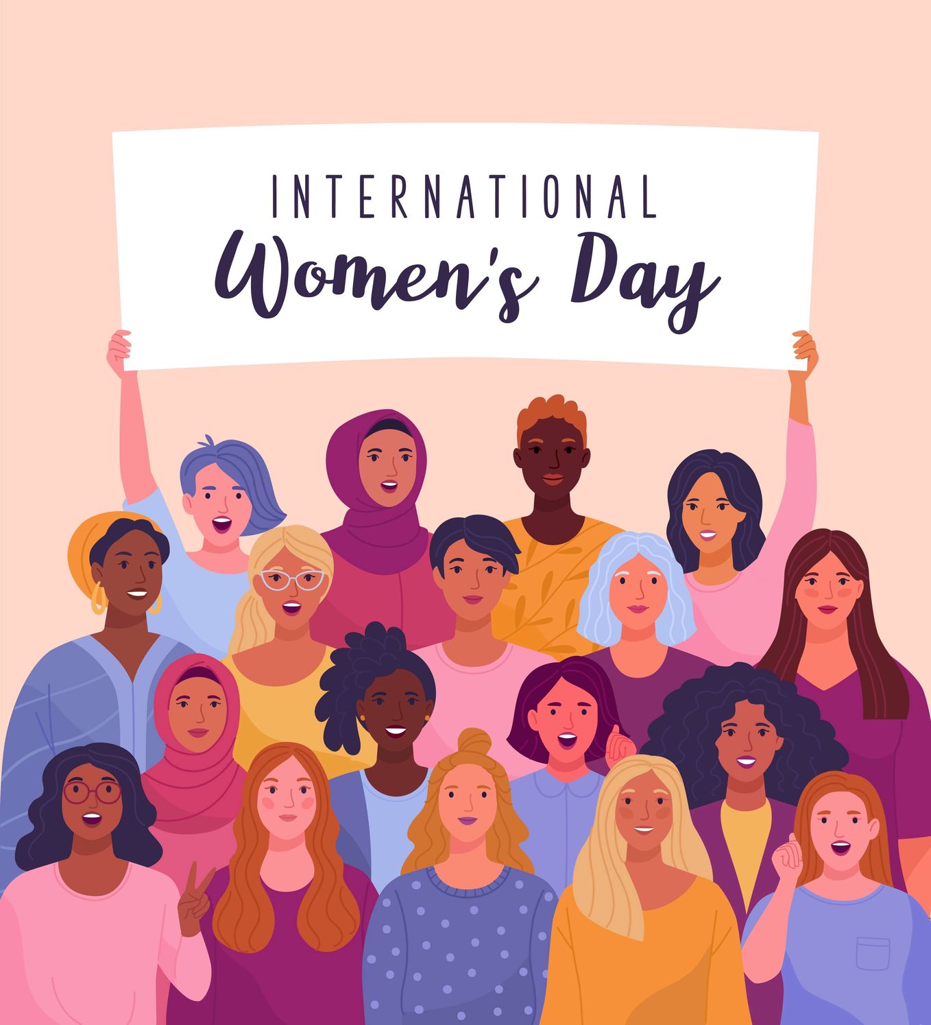 International Women's Day graphic