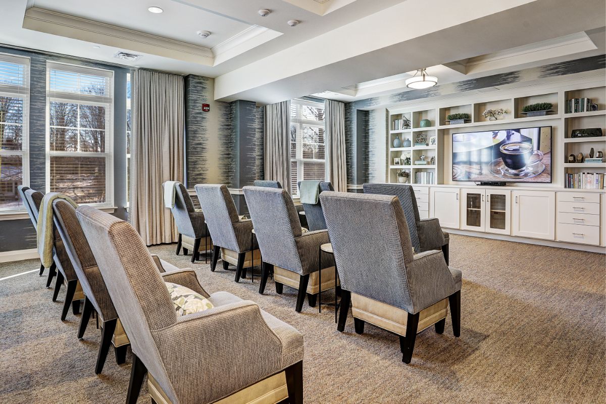 Media Room I Sunrise of Wilton