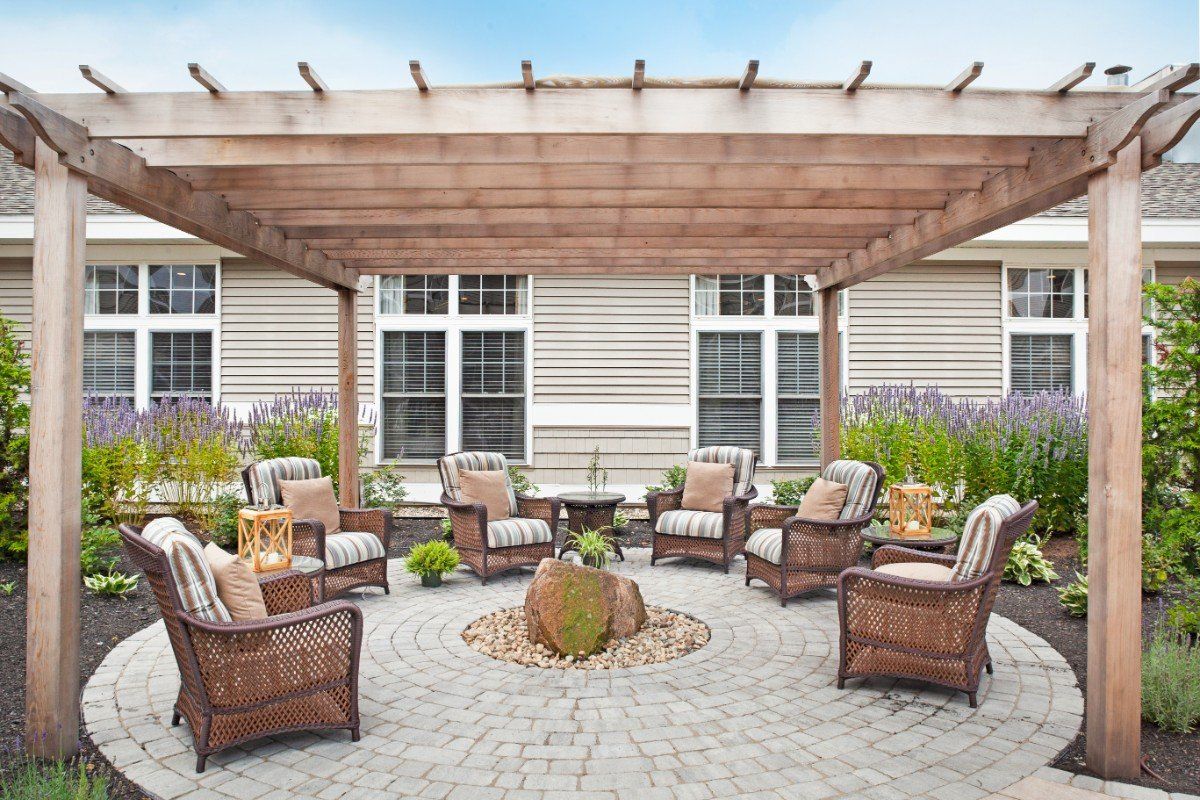 Bradford Building Courtyard Seating