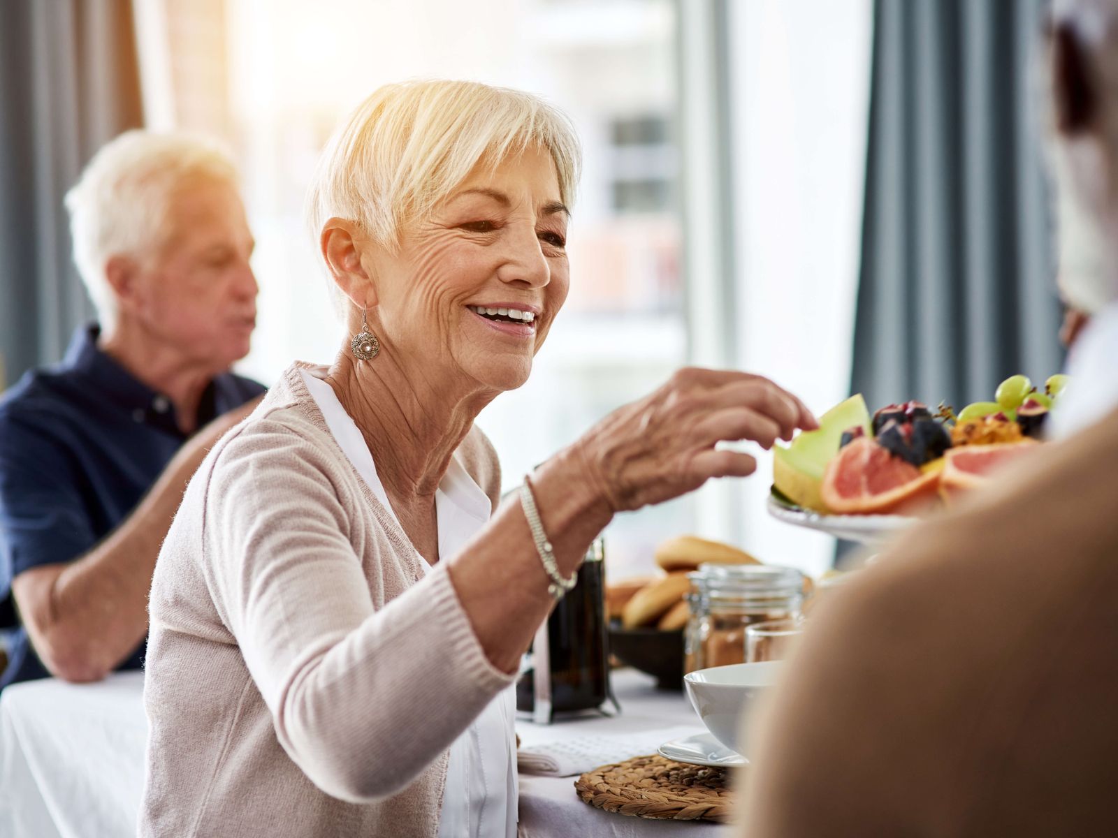 Residents Socializing
