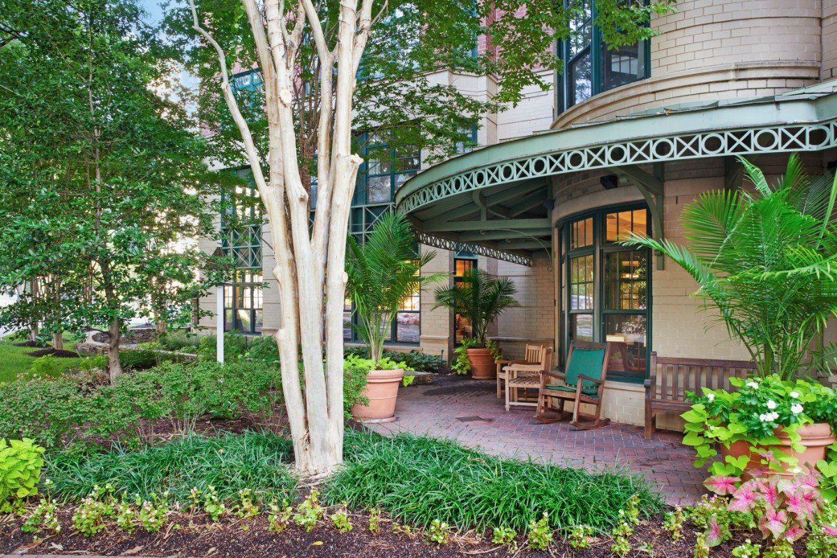 Sunrise on Connecticut Avenue Courtyard